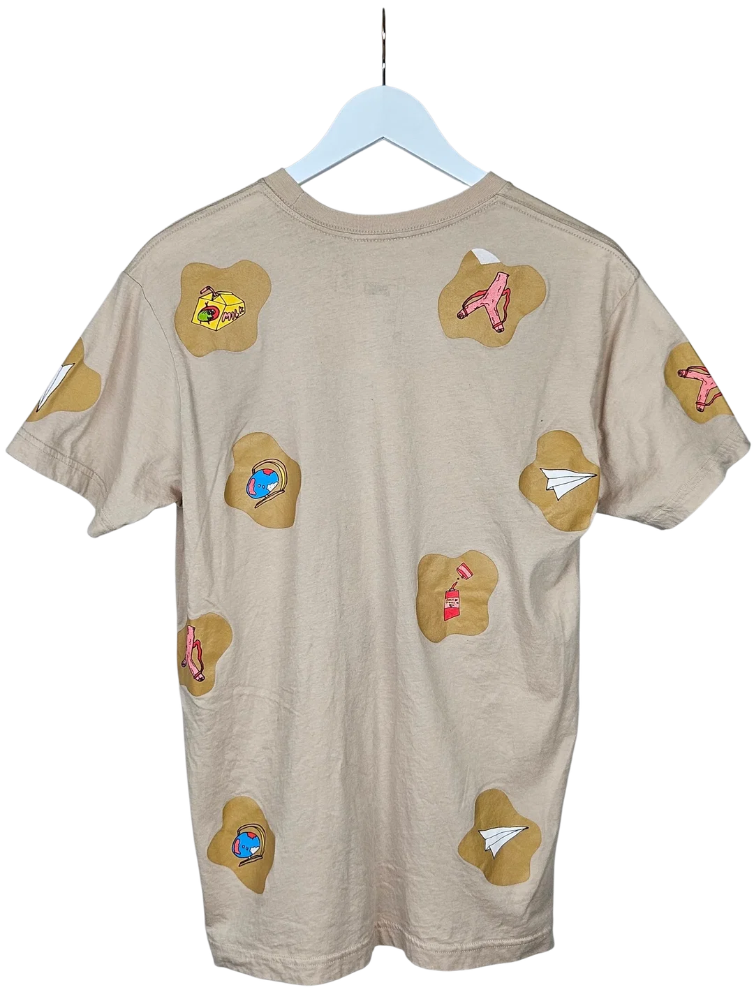 Illegal Civilization Herren T-Shirt, beige - Gr. L – Bild 2