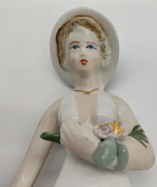 Porzellanfigur "Junges Mädchen" - ca. 21,5 cm – Bild 5