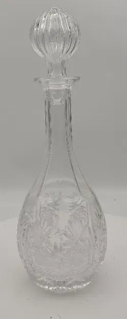 Geschliffene Bleikristallkaraffe - Bild 1