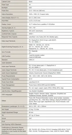 EIZO FORIS FG2421 - Bild 5