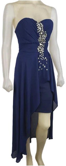 Eva & Lola, Ballkleid dunkelblau, Gr. S - Bild 5