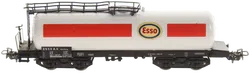 H0 Märklin Kesselwagen ESSO | 4-achsig | DB Privatwagen Esso AG Hamburg | weiß/rot | Bremserbühne - Bild 2