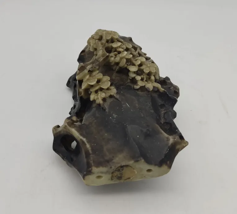 Geschnitzte Deko Vase Speckstein – Bild 5