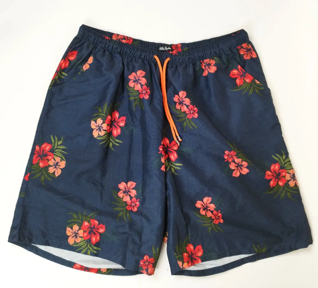 Badeshort Ulla Popken Gr. 50/52 Geblümt | Sommerfreude - Bild 1