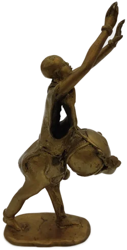 Ethno-Figur aus Messing  - Bild 2