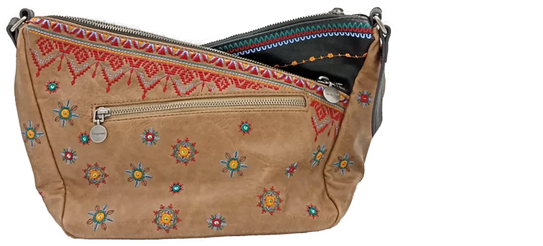 Desigual Lululove Harry Mini Damen Handtasche / Umhängetasche Blumenmuster – Bild 2