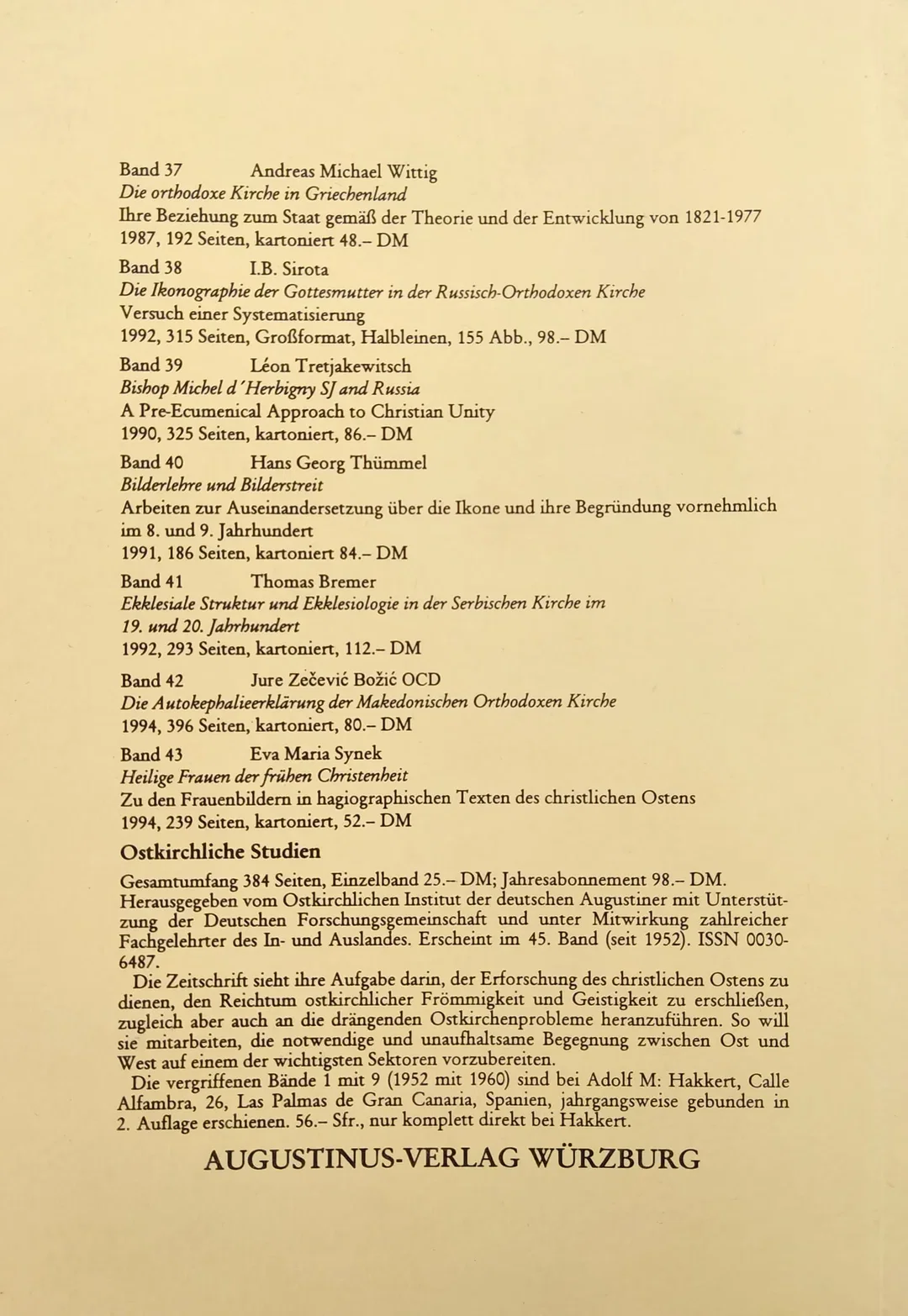 Das östliche Christentum - Ein neuer Aufbruch bei den Nonnen in der Serbischen Orthodoxen Kirchen im 20. Jahrhundert - Rudolf Prokschi – Bild 2