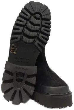 Pons Quintana Stiefelette Damen Schwarz Rauleder Gr: 38 - Bild 5