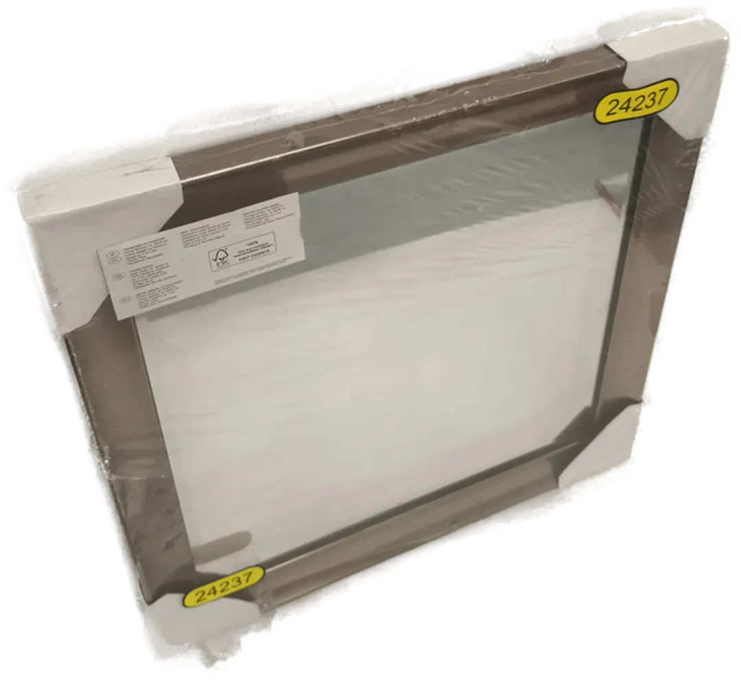 Wandspiegel mit Facettschliff, Rahmen silber, neu - Bild 3