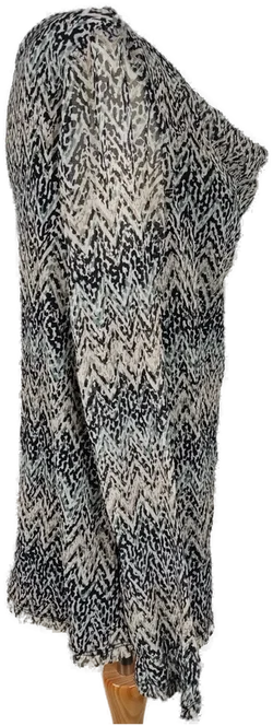 s.Oliver Bluse Gr.44 Langarm Zickzack |  Wie Neu - Bild 6