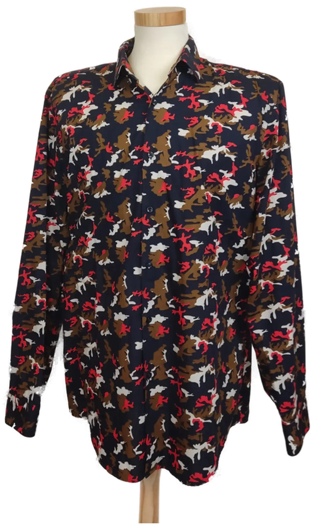 Boss Herren Hemd camouflage Gr. 43 - Bild 4