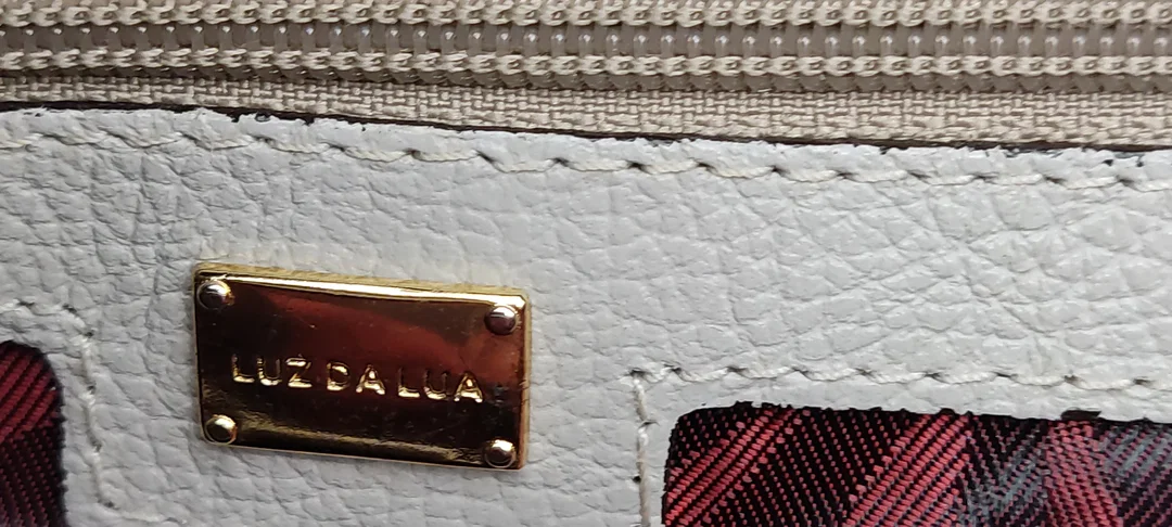 Luz Da  Lua Damen Handtasche Grau – Bild 2