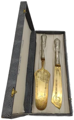 Messingbesteck Versilbert (Argentatao), Sonstige, | Vintage-Schatz – Vorschau 2