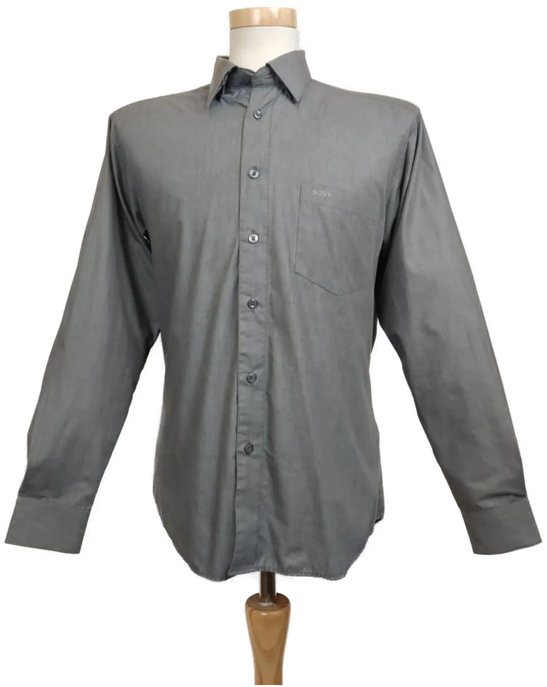 Hugo Boss Herren Hemd Grau Gr. 40 - Bild 1