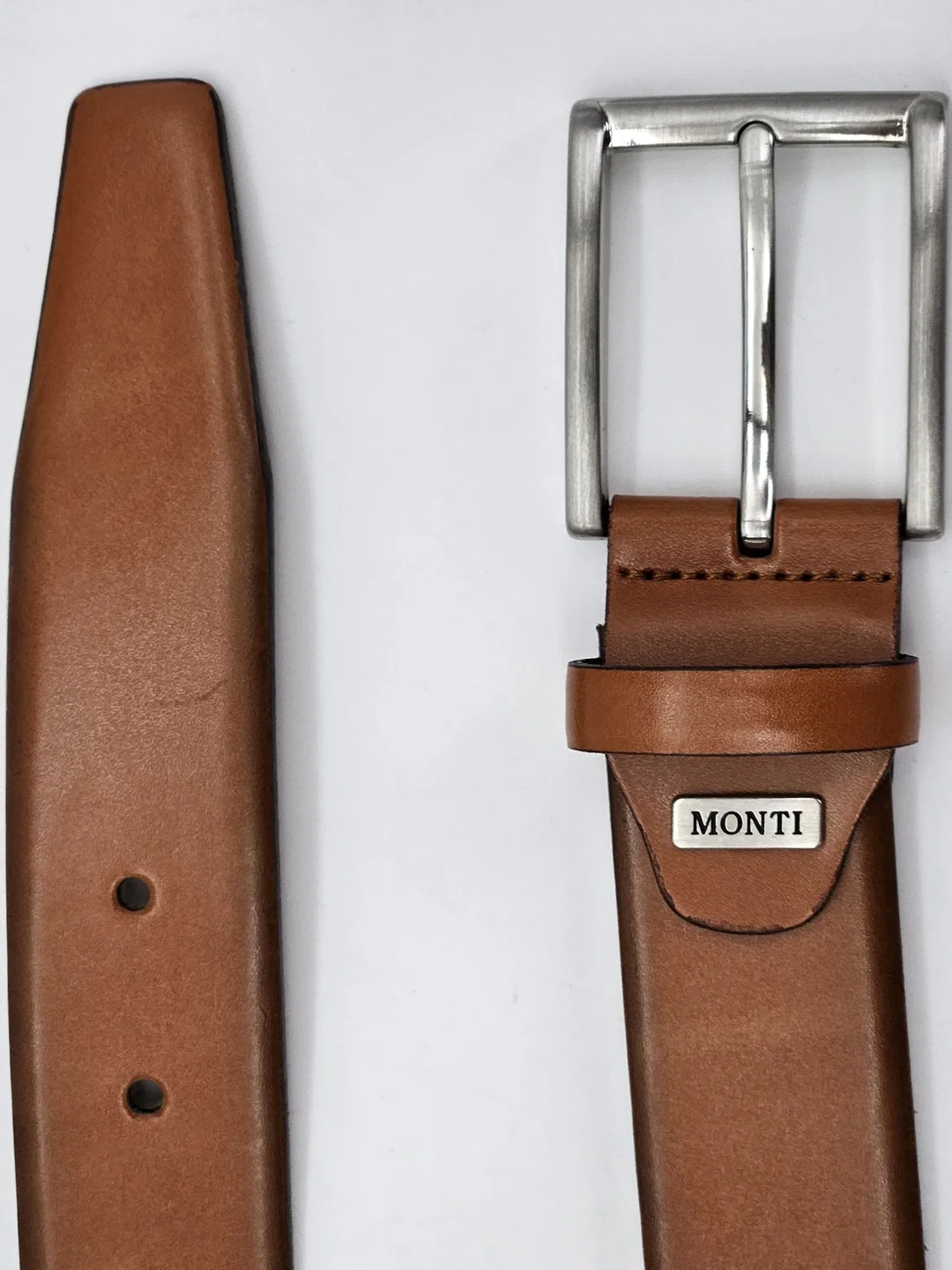 MONTI - Herren Ledergürtel - Länge ca.100 cm – Bild 3