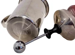 Cafissimo, manueller Milchaufschäumer aus Edelstahl 18/10 "S" – Vorschau 4