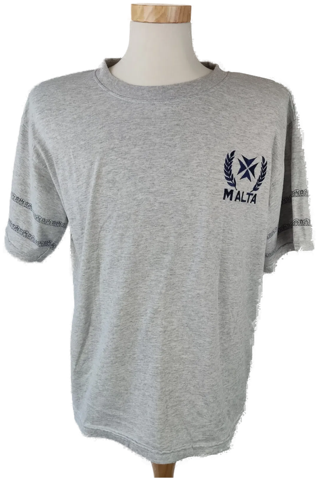 Herren T-shirt grau - Gr. S (groß) - Bild 4