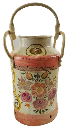 Milchkanne handbemalt - Bild 4