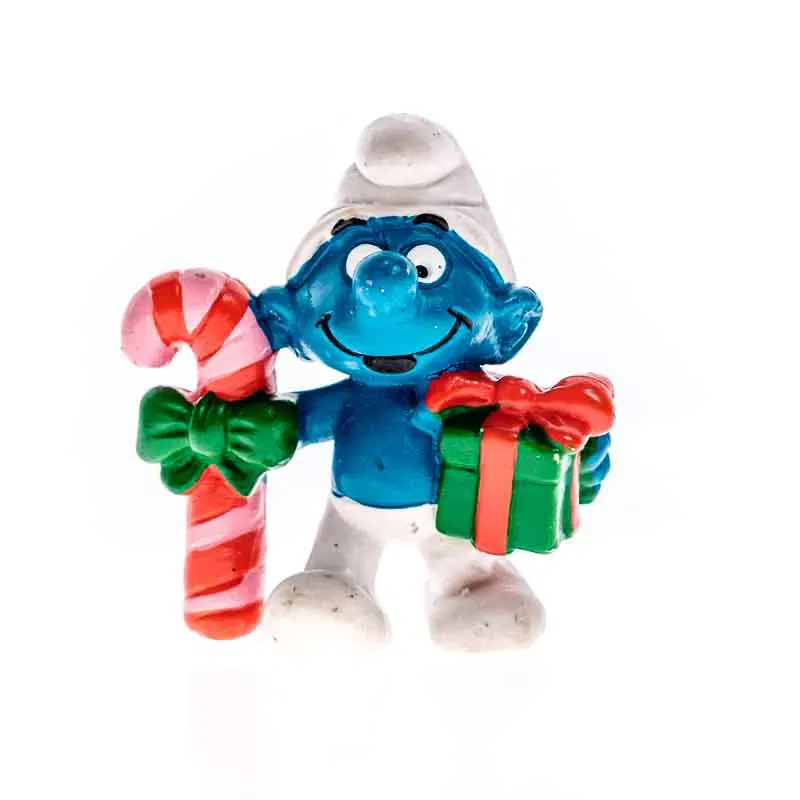 SCHLEICH Weihnachts-Schlumpf 1983 Sammelfigur Weihnachten - Bild 2