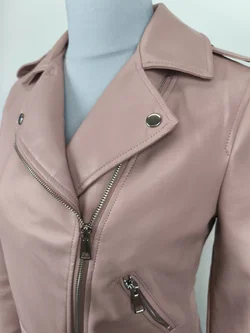  Primark, Kunstlederjacke Damen, Gr. 34 - 36 - Bild 2