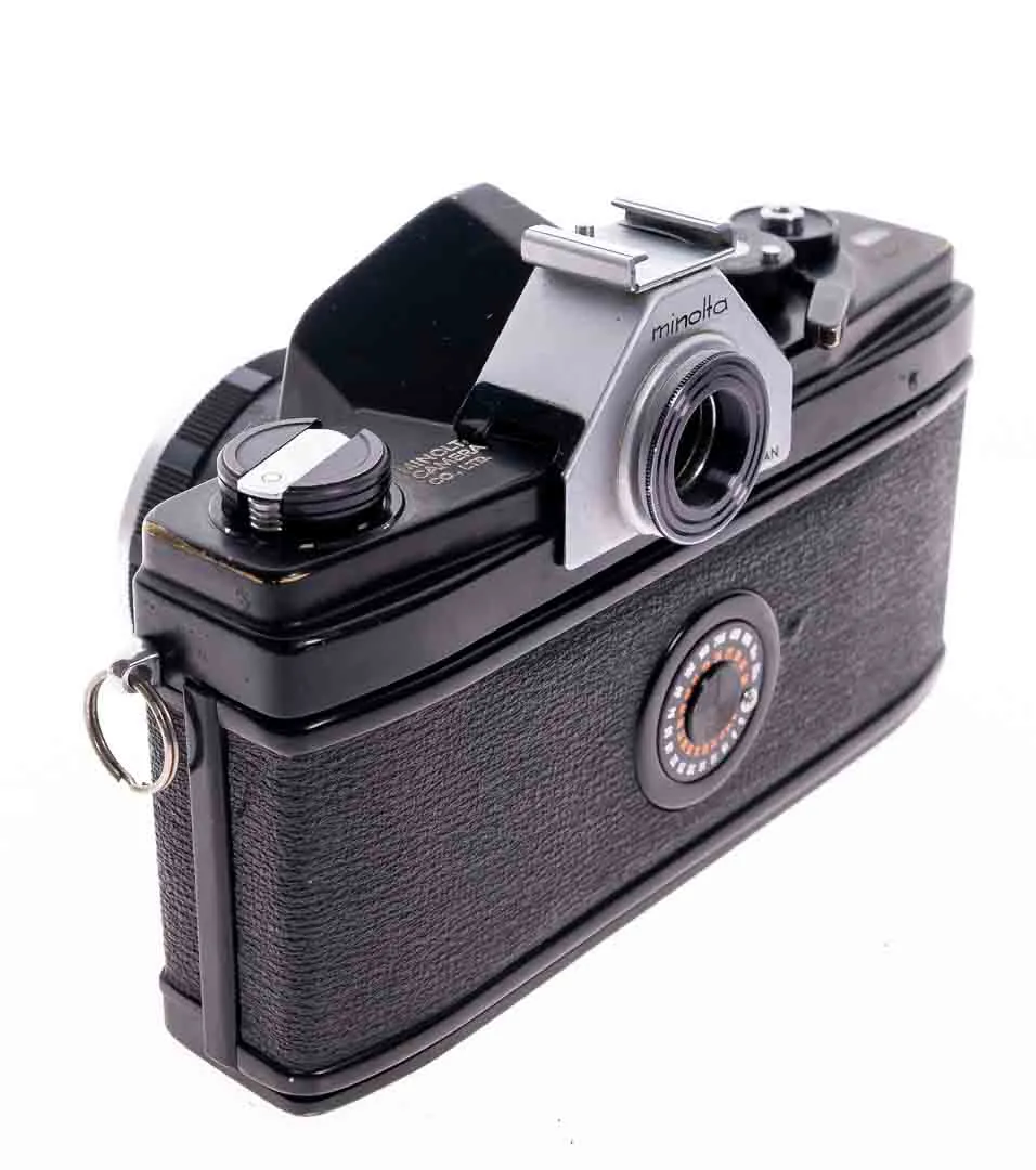 Vintage MINOLTA SR-1 Analoge Spiegelreflexkamera mit Rokkor 35mm 1:2 – Bild 3