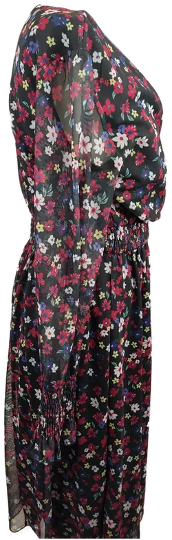 Body Flirt Damen Midi Kleid geblümt S/M - 36/38 - Bild 3