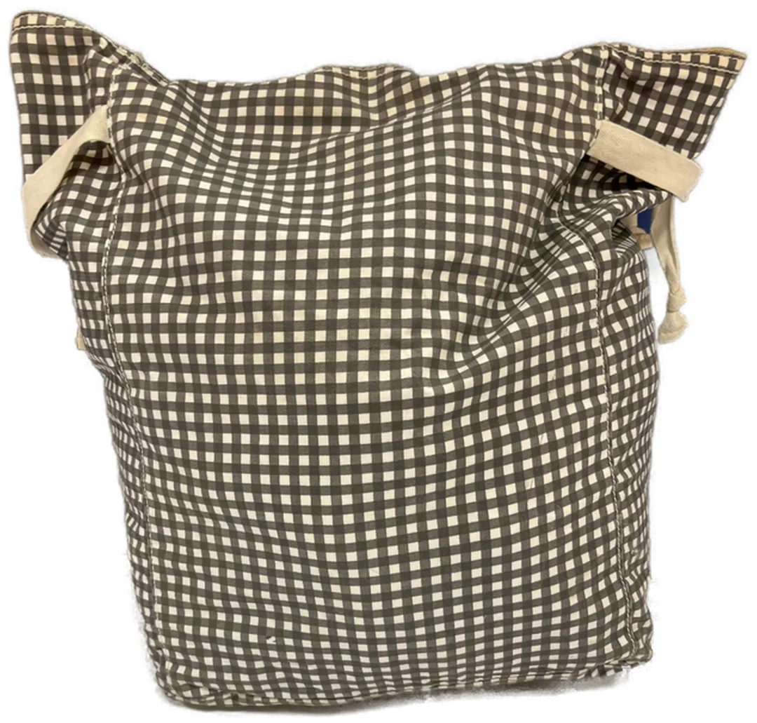 TOMMY HILFIGER Denim Stofftasche kariert – Bild 2