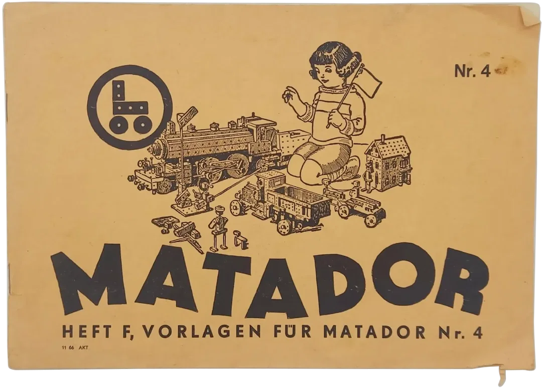MATADOR Korbulys Vintage Baukasten aus Holz "Nr. 4" – Bild 7