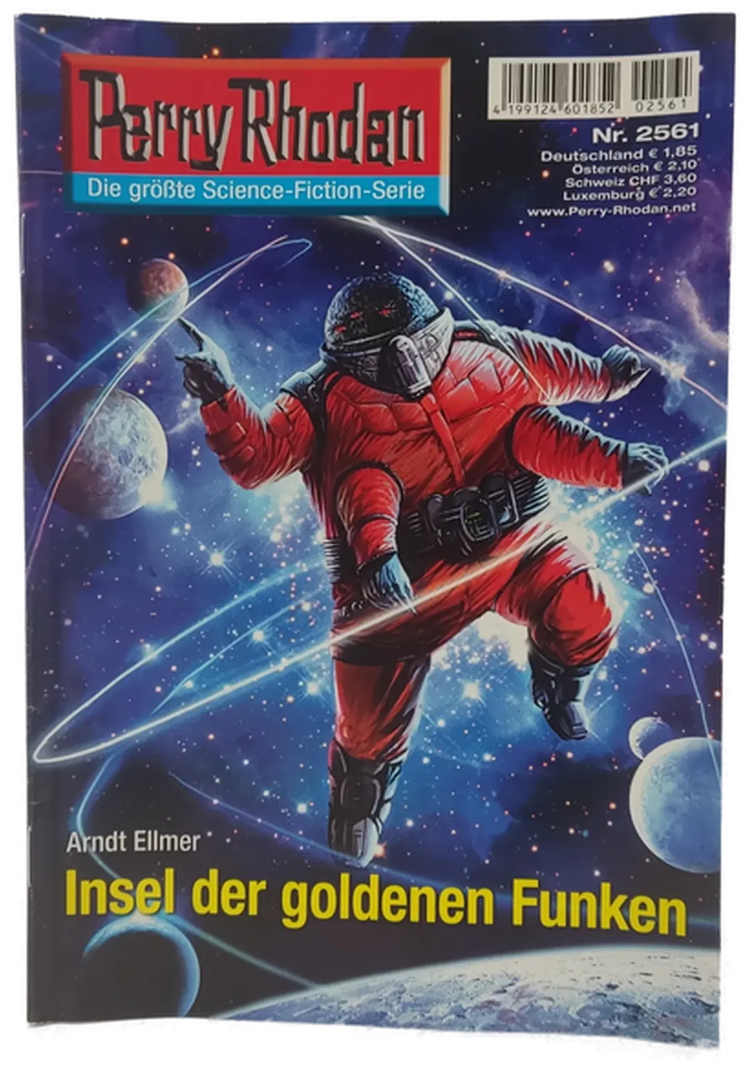 Romanheft Perry Rhodan Insel der goldenen Funken Erstauflage Nr. 2561 - Bild 2