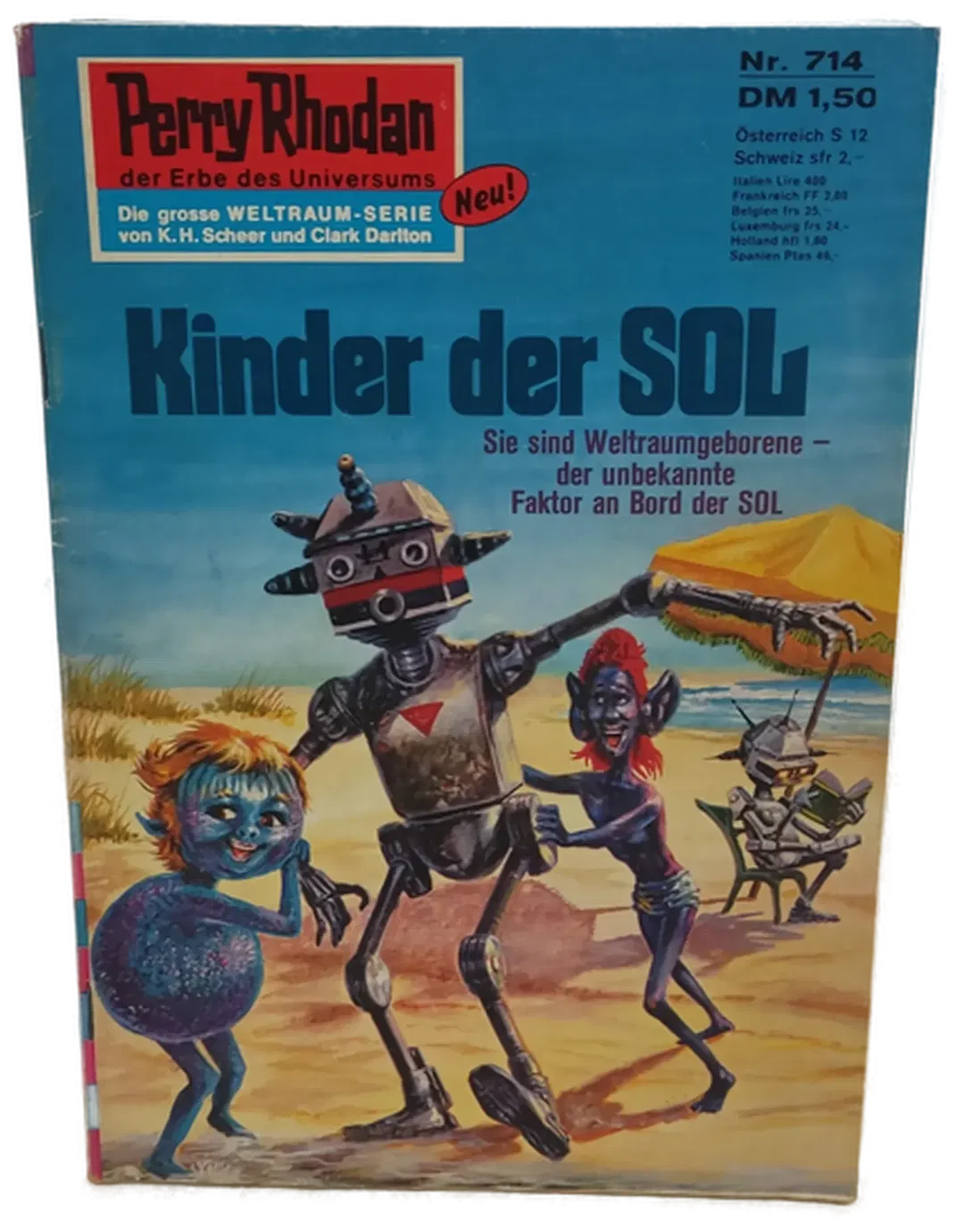 Romanheft Perry Rhodan Todeskommando Last Hope Erstauflage Nr.714 - Bild 1