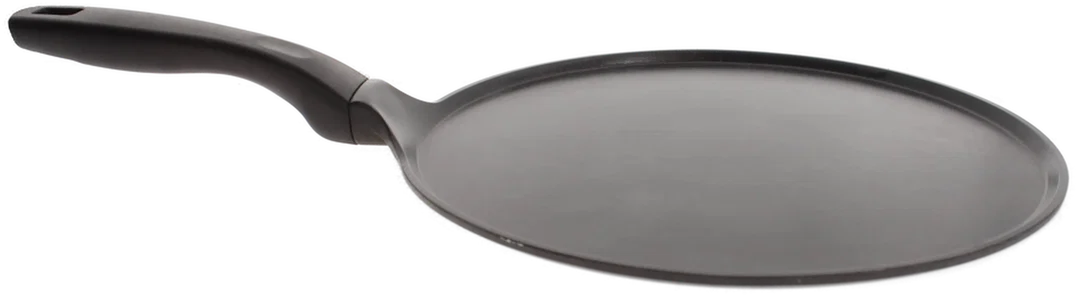 Antihaft Crêpe Pfanne von Crofton / Flache Tawa - Induktionsgeeignet - Perfekt für Pfannkuchen – Bild 2