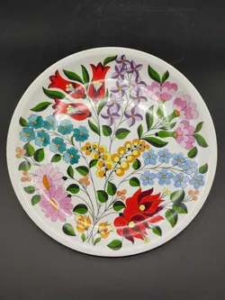 Vintage Kalocsa Wandteller aus Ungarn - Bild 2