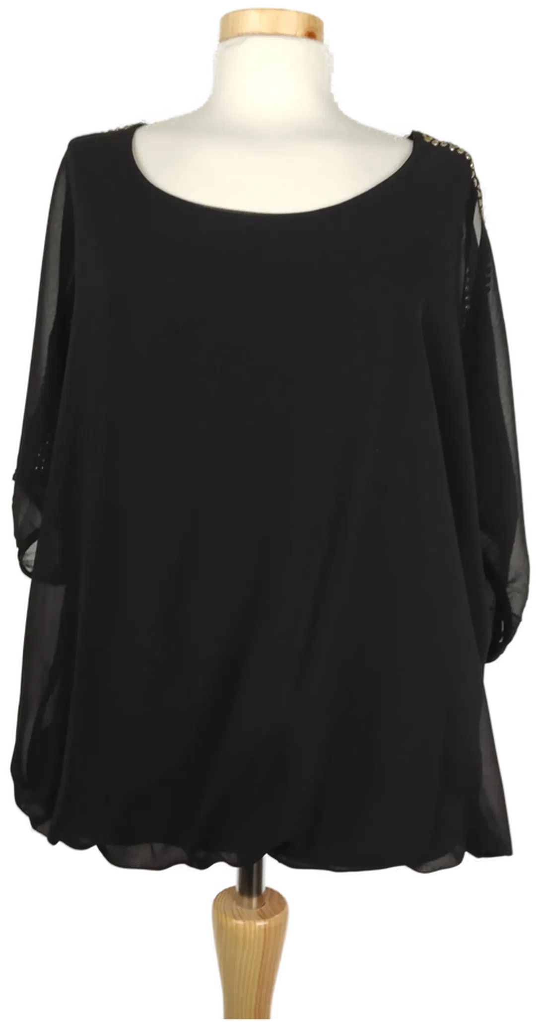 Fashion Club Damenbluse schwarz - L/40 - Bild 4