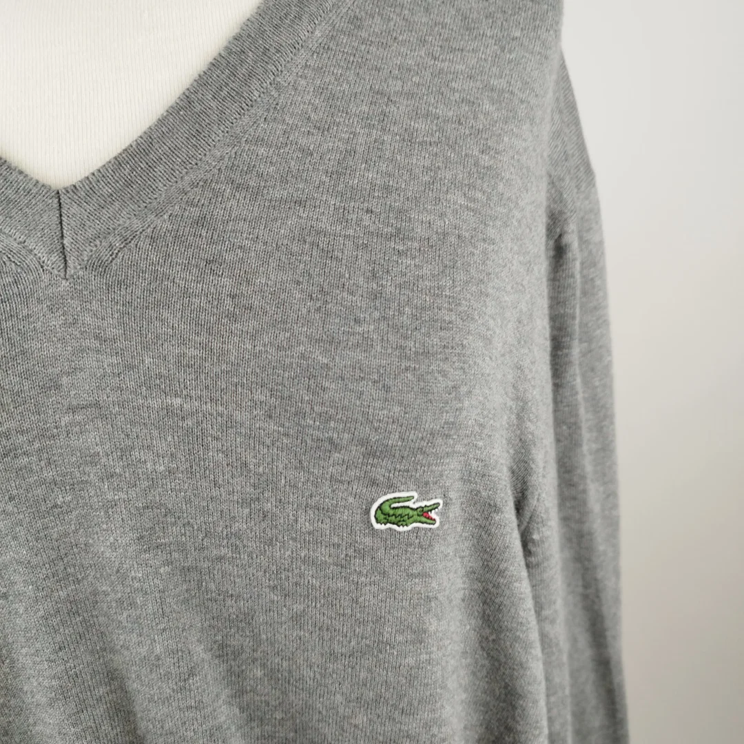 LACOSTE Übergangspullover - Gr. 44 / 100% Baumwolle – Bild 2
