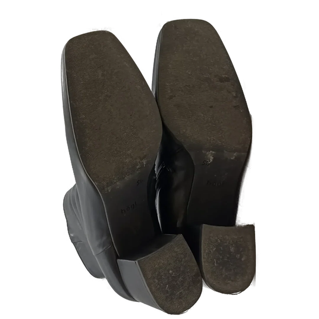 Högl Damenlederstiefel schwarz Gr. 38,5 – Bild 5