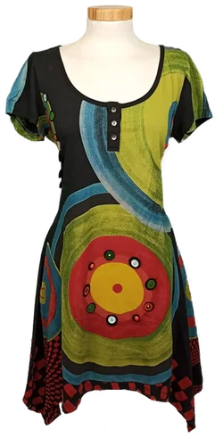 Desigual Damenminikleid gemustert Gr. M - Bild 1