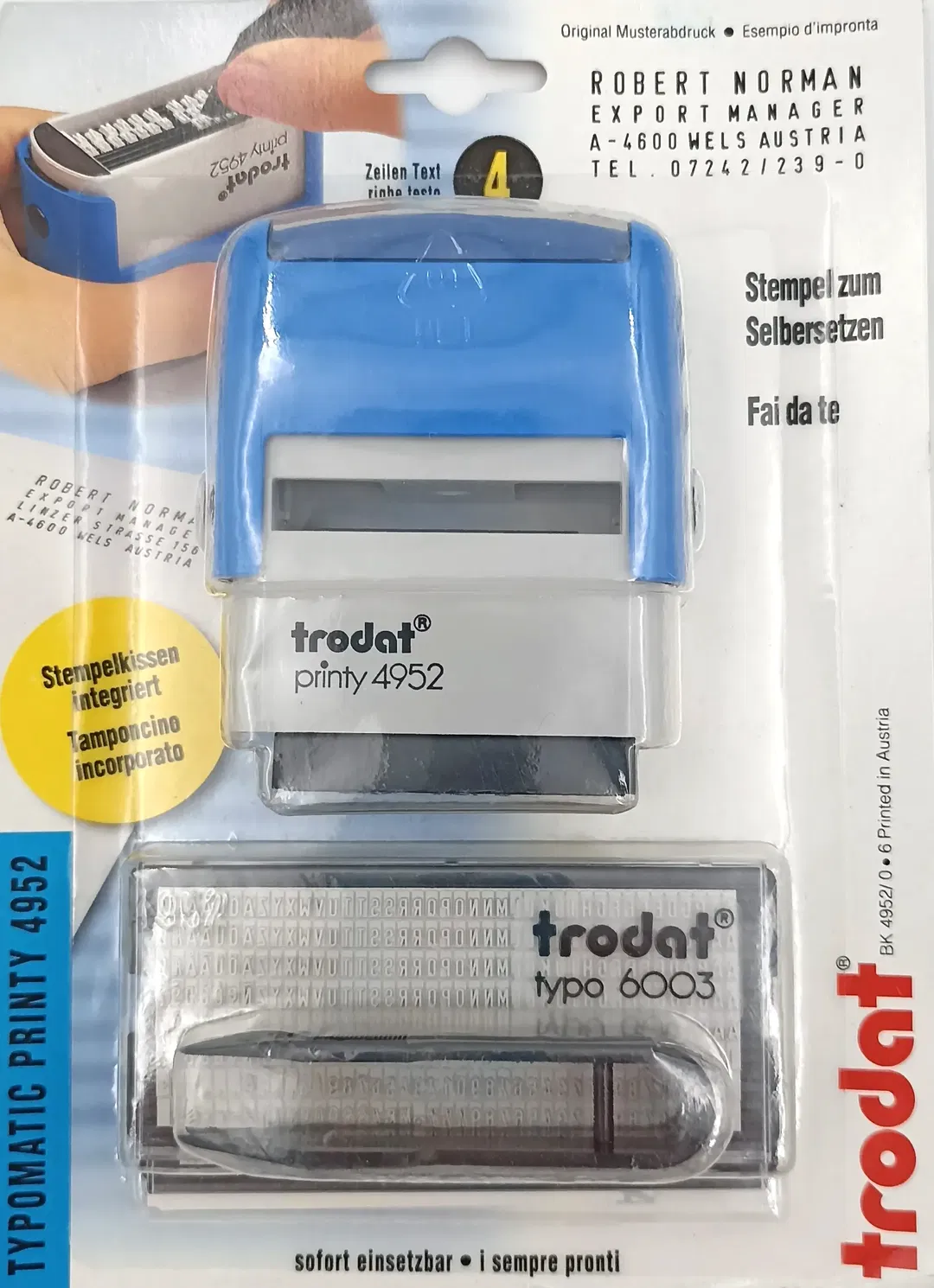 Trodat Typomatic Printy 4952 (neu 4912) - Bild 4