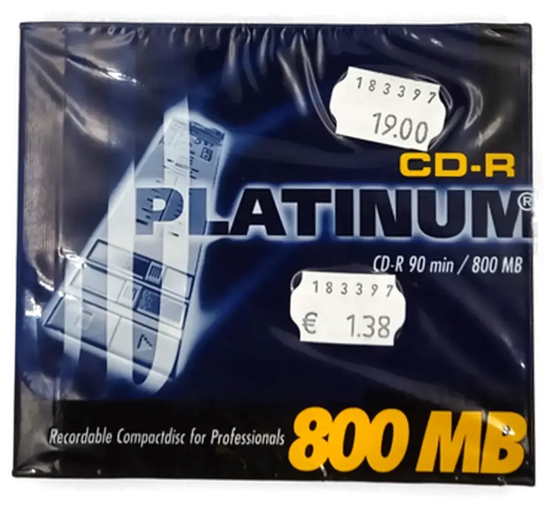 Platnium CD-R 800 MB - Bild 1