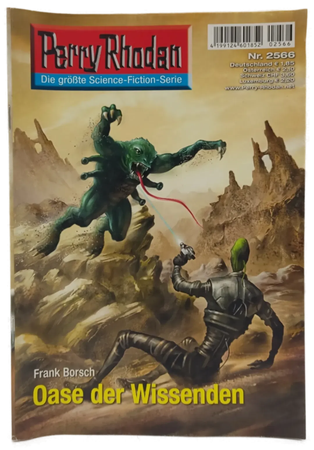  Romanheft Perry Rhodan Oase der Wissenden Erstauflage Nr. 2566 - Bild 2