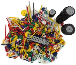 Lernspielzeug K'NEX Bausteine ca 2,2 Kg gemischt  – Vorschau 2