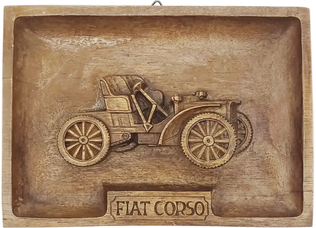 Geschnitztes Relief / Wanddekoration mit 