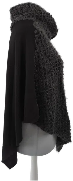 Strickponcho Cape, Damen, Chilli, Gr. S - Bild 2