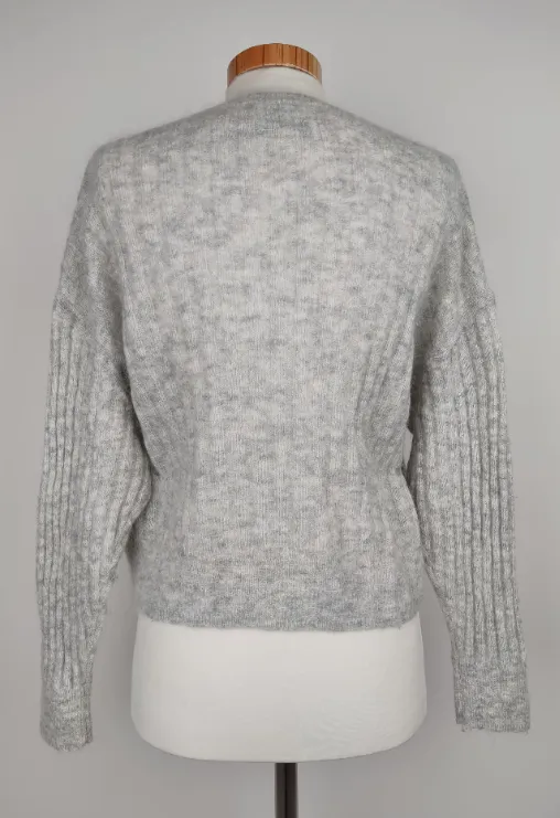 Iro Damen Wollpullover, grau - Gr. XXS – Bild 3