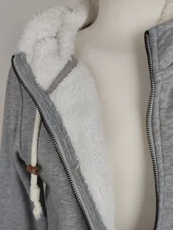 ONLY Damen Jacke mit Innenfutter grau - S/36 - Bild 4