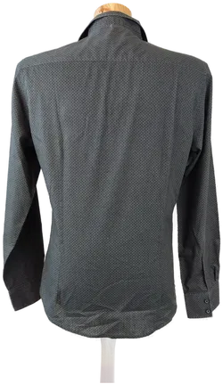 SMOG Herrenhemd dunkelgrau - Gr. M (Slim fit) - Bild 3