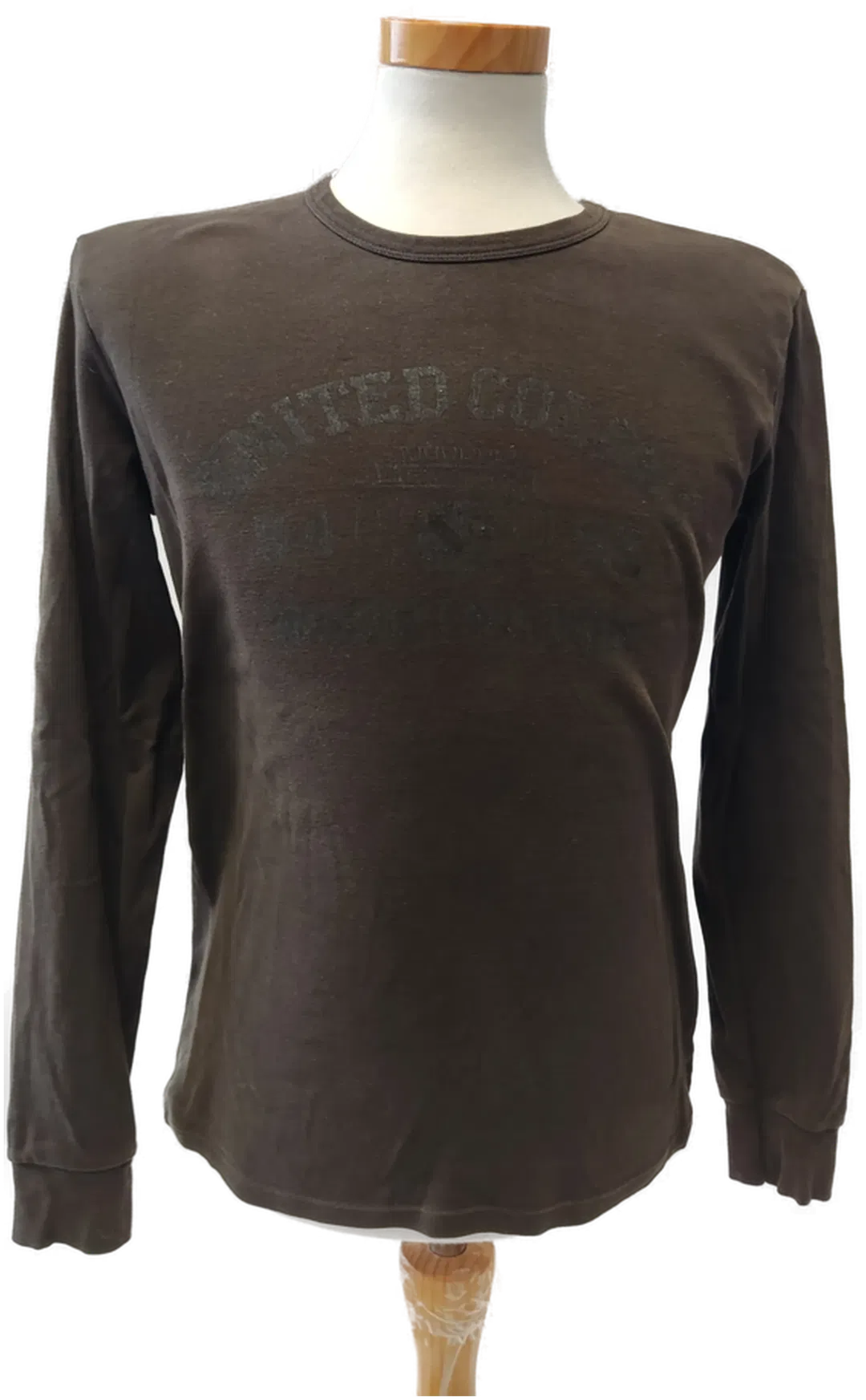 United Colors of Benetton, T-Shirt Longsleeve, braun - Gr. M - Bild 1