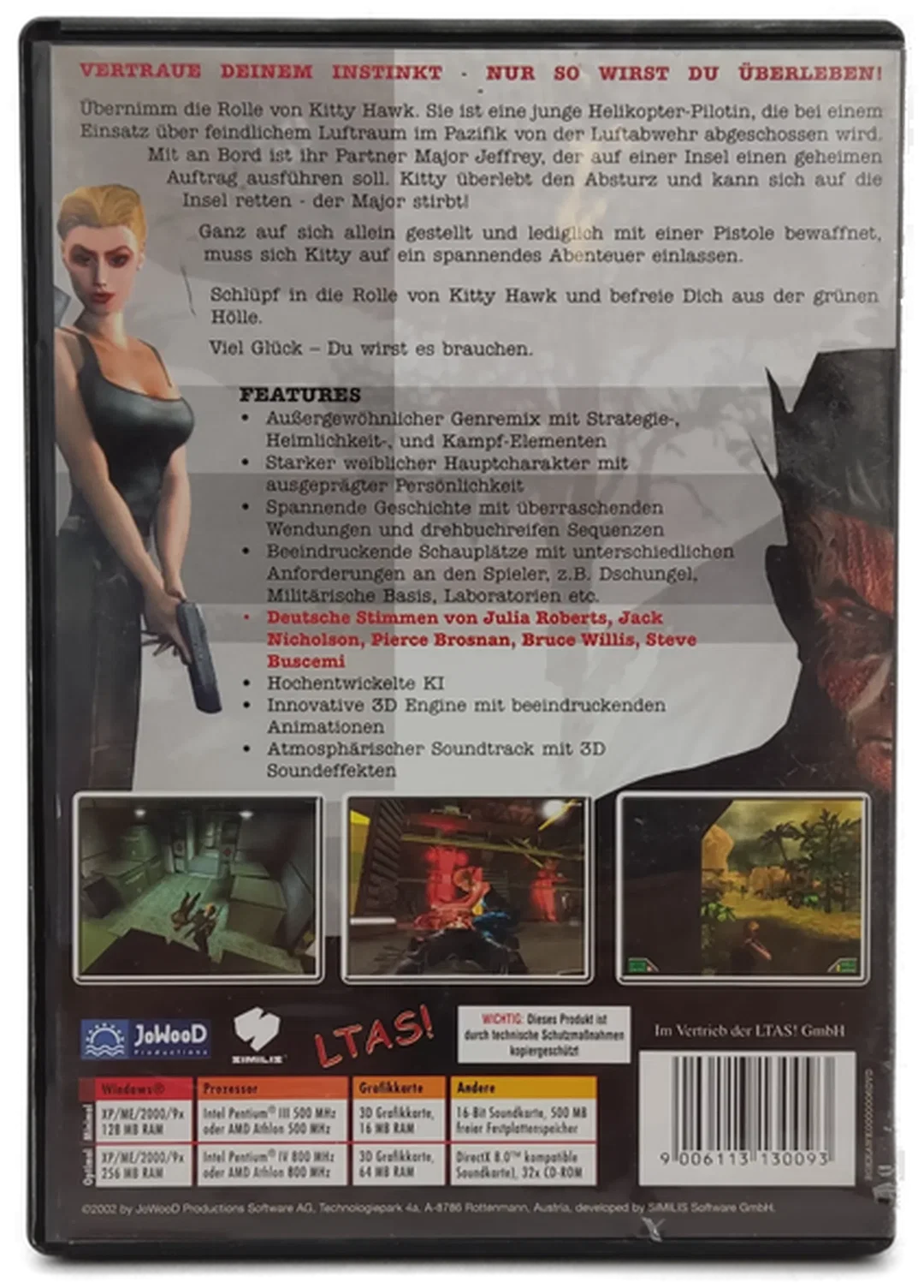 PC CD-ROM "K.Hawk Survival Instinct" – Bild 2