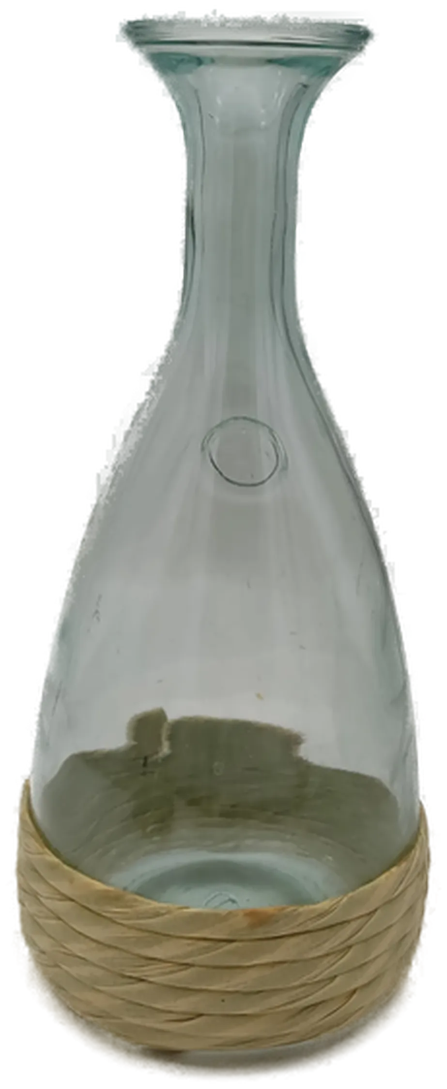 Glaskaraffe Paul Masson & Fleur De Lis Stempel mit Seilbogen - Bild 4