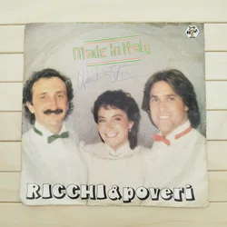 Ricchi & Poveri, Made in Italy, Vinyl Single 
