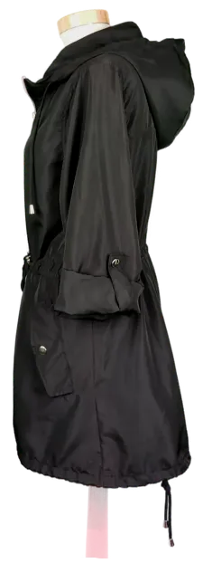 Primark Parka in a Pocket Damen Jacke schwarz - S 34/36 – Bild 3